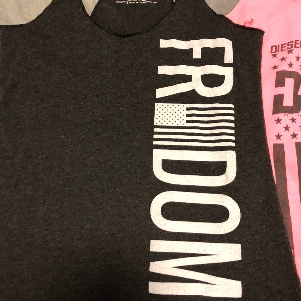 Diesel power and grunt style tank tops. 2 for 1!! - Picture 2 of 3